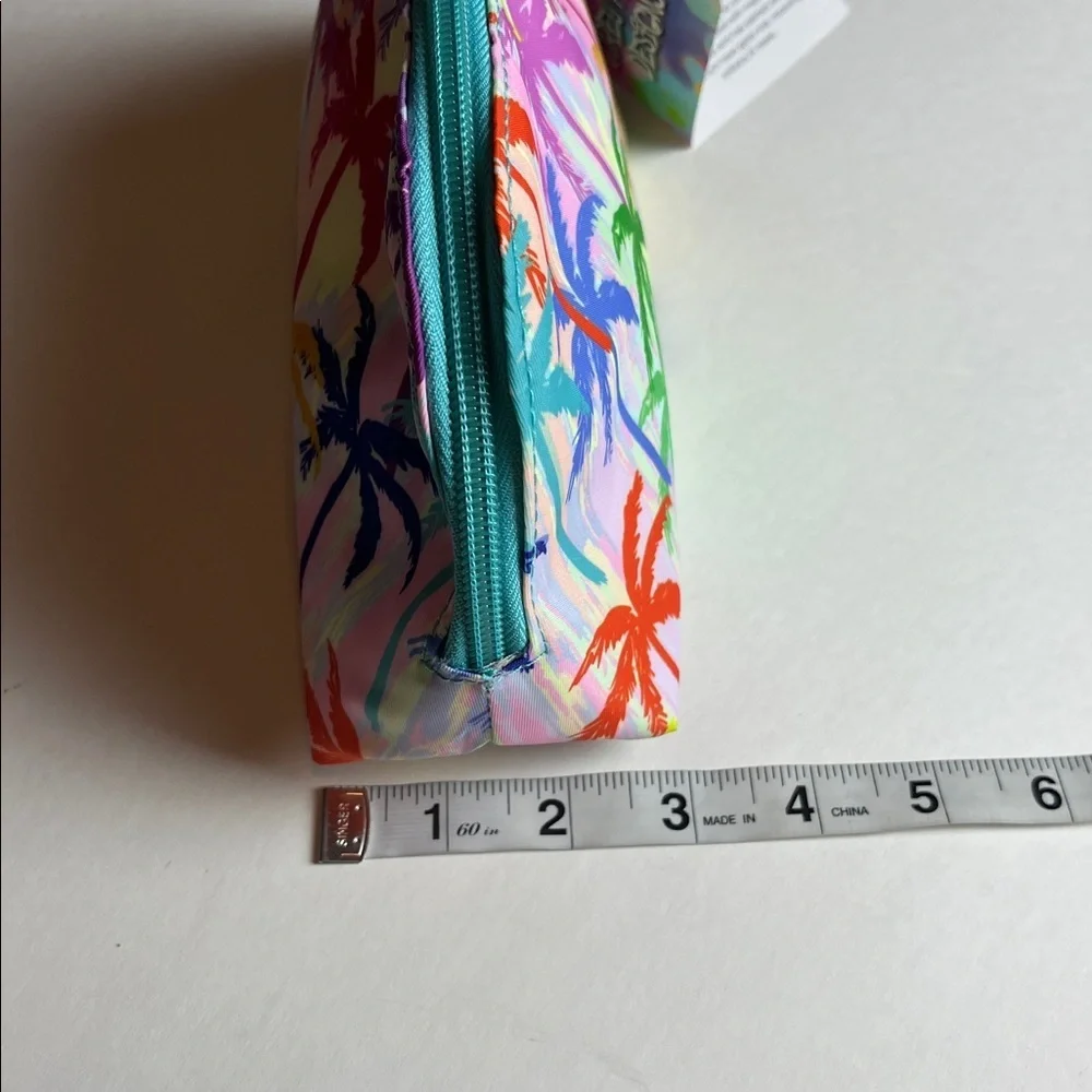 Iscream x Corey Paige Designs Palm Trees Cosmetic Bag - NWT